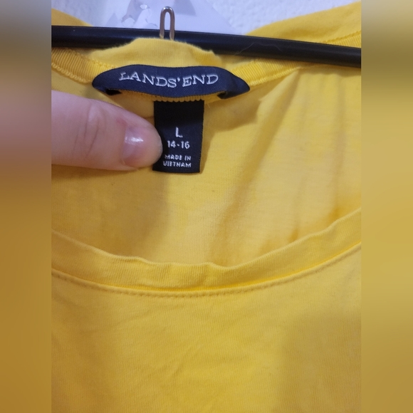 Lands End yellow tank top - Picture 4 of 4